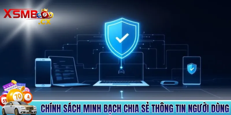 Chính sách minh bạch chia sẻ thông tin người dùng