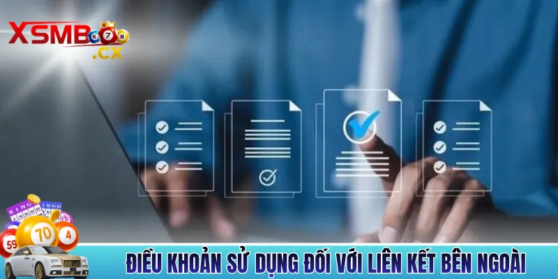 Điều khoản sử dụng đối với liên kết bên ngoài