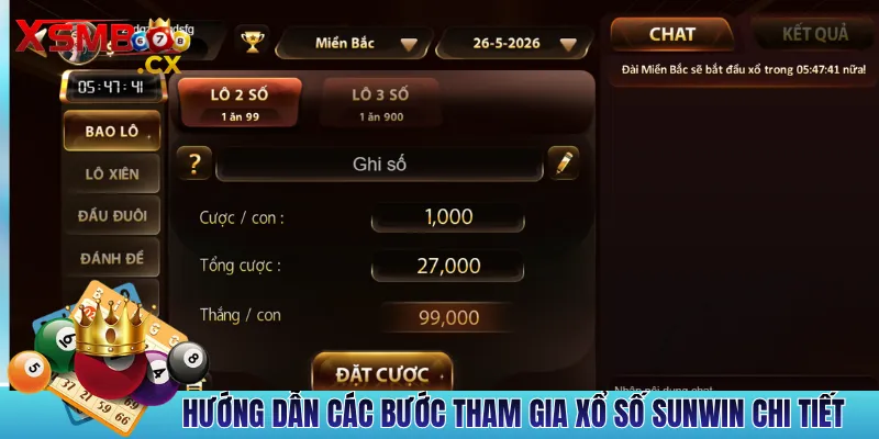 Hướng Dẫn Các Bước Tham Gia Xổ Số Sunwin Chi Tiết